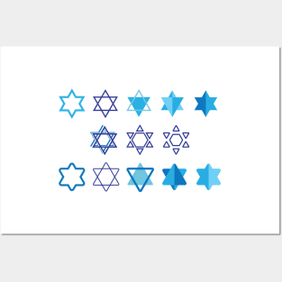 Star of david Posters and Art